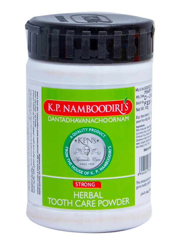 

K P Namboodiris Ayurvedic Tooth Powder, 40gm