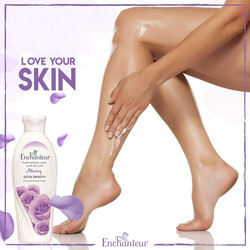 Enchanteur Perfumed Body Lotion Alluring - Enriched with Aloe Vera & Olive Butter - Perfect Moisturization - 250 ml