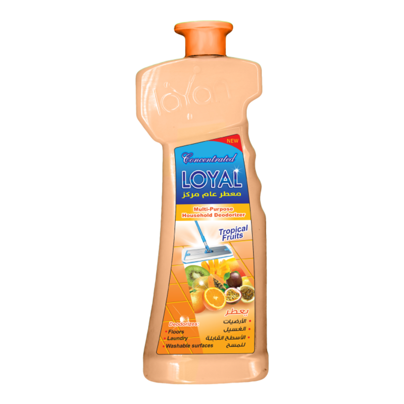 

Loyal Multi-Purpose Household Deodizer Tropical Fruits Orange 700 ml