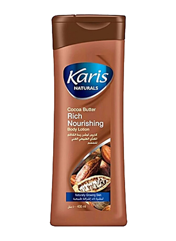 Karis Naturals Cocoa Butter Rich Nourishing Body Lotion, 400ml