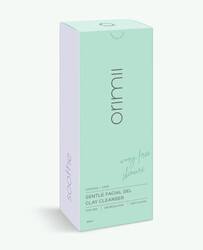 Orimii Gentle Facial Gel Clay Cleanser Soap-Free Deep Cleanse Face Wash Regulating Sebum Production and Boosting Natural Glow 100ml