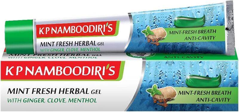 

K P Namboodiri's KPN Mind Fresh Herbal Tooth Paste - Natural Ingredients - Long-lasting Fresh Breath - 40 G