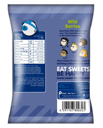 Sweet Factory Wild Berries  - Sweet & Tart Flavors - Chewy Texture - 160 gm