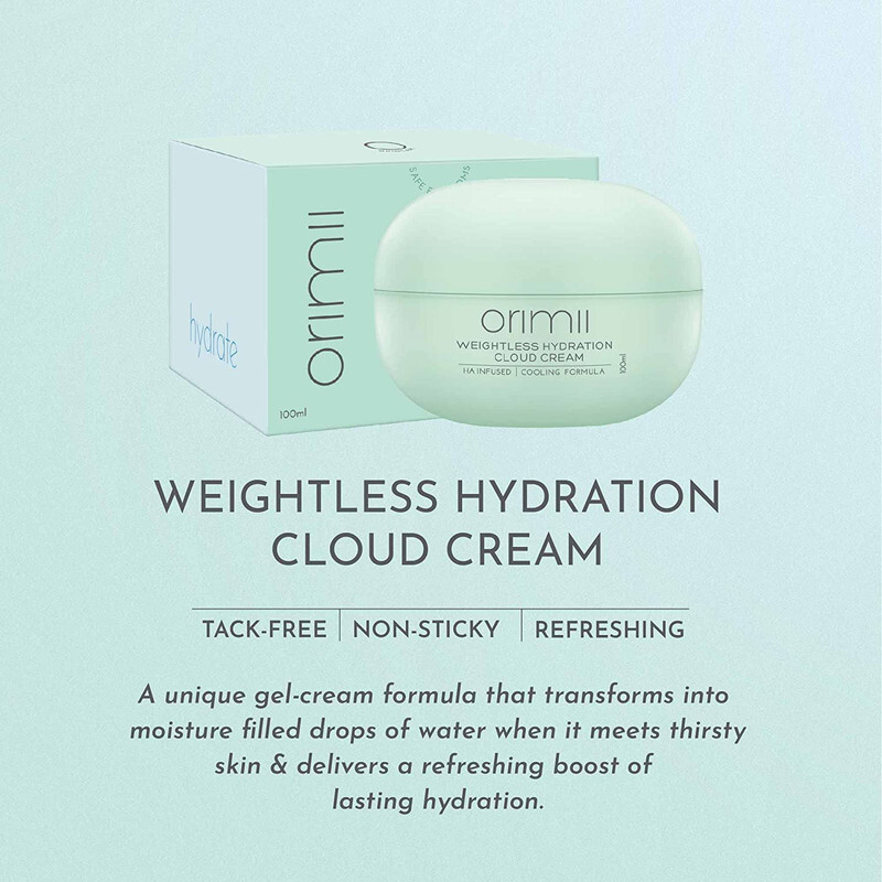 Orimii Weightless Hydration Cloud Cream Soft Cooling with Hyaluronic Acid for Summer 100ml