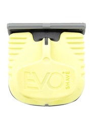 EvoShave Shave by Touch Razor Blade, Pastel Yellow