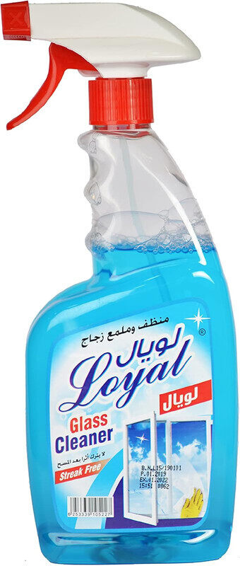 

Loyal Glass Cleaner - Streak Free Formula - Quick Drying - 750ml