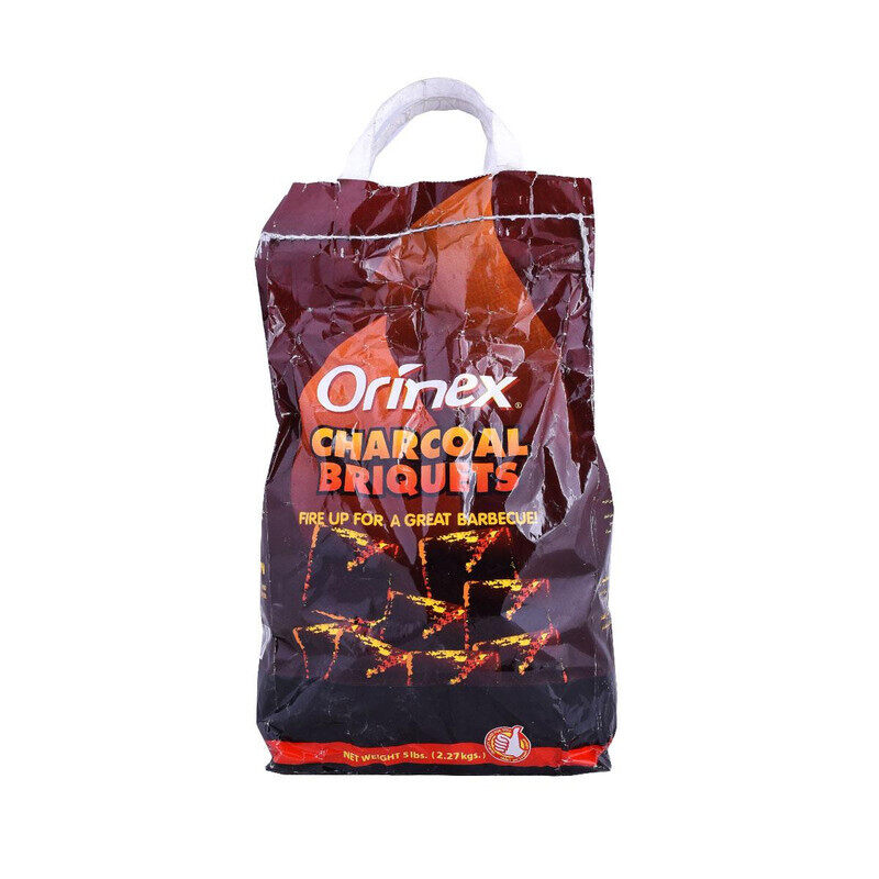 

Orinex Natural Charcoal Briquettes - Perfect for Outdoor Grilling or Barbecuing - 2.27 kg, 5 lbs