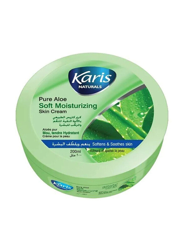 

Karis Naturals Pure Aloe Soft Moisturising Skin Cream, 2 x 200ml