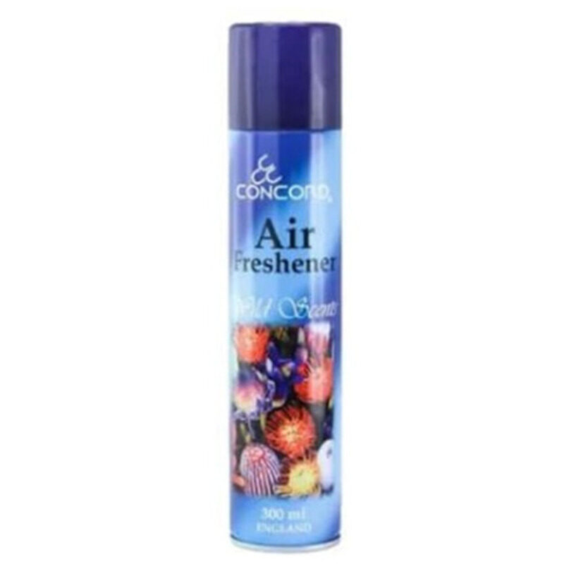 

Concord Air Freshner Wild Scent Aroma - Long-lasting Fragrance - Odor Neutralizing Power - 300 ml