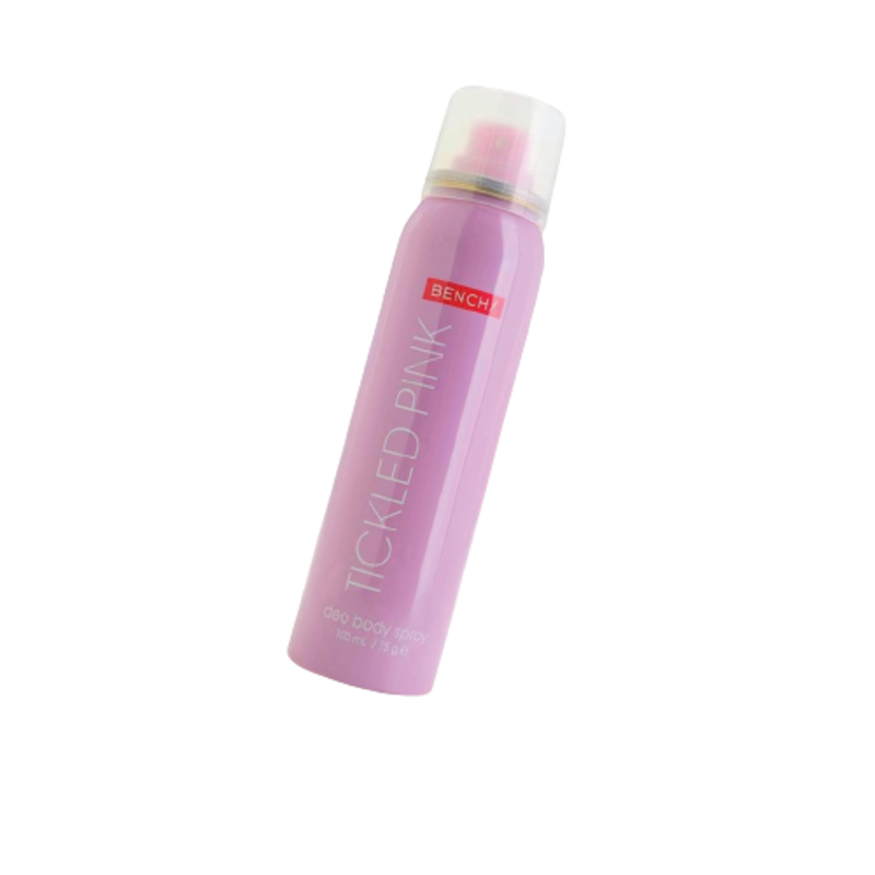 Bench Deodorant Body Spray Tickled Pink - Woody Floral Scent  - Tickles your Fancy - Long-lasting Scent - 100 ML