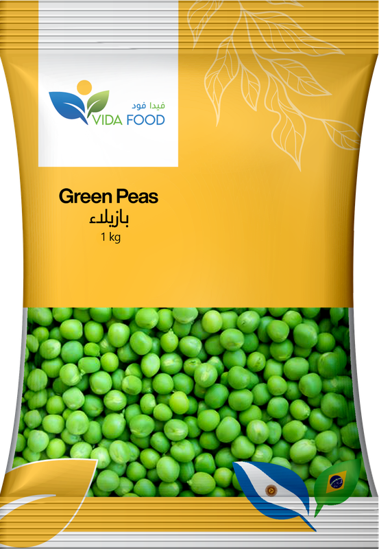 

Vida Food Green Peas - GMO Free and Natural - Superfood with Protein, Fiber, Minerals & Vitamins - 1 kg