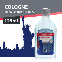 Lewis & Pearl Scentshop New York Beats Cologne - Mens Perfume - Strong and Long Lasting Scent - Gentle and Safe for Sensitive Skin - Dermatologically Tested - 125 ml