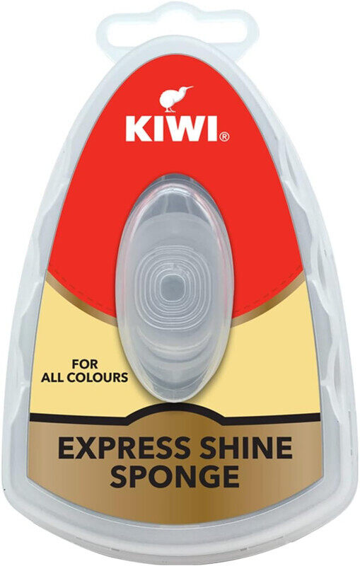 Kiwi Express Shine Sponge - For All Colours  -Travel Friendly  - Shine Sponge with 5ml Liquid