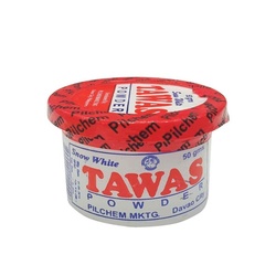 Snow White Tawas Whitening Powder Treats Acne Dark Underarms Freckles Age Spots Skin Pigmentation Prevents Body Odor Safe and Natural 50 g