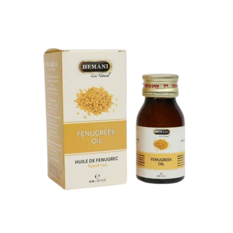 Hemani Herbal Oil 30ml Fenugreek Aid in Dlgestion And Supports in Weight Loss - Can Be Topically Applied And Taken Orally