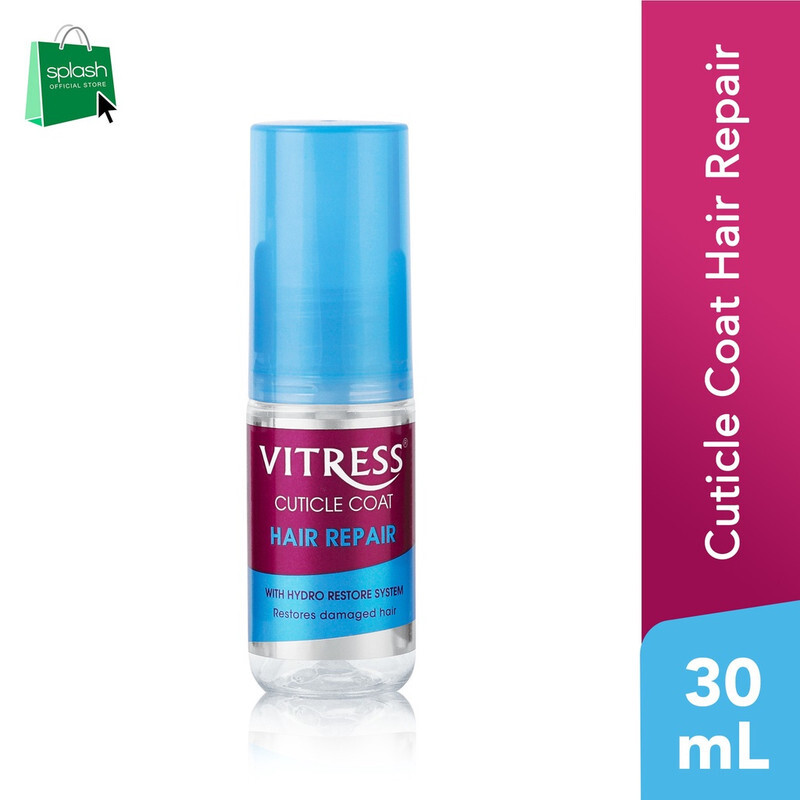 Vitress Cuticle Coat Hair Repair - With Hydro Restore System - Restores Damaged Hair - 30ml