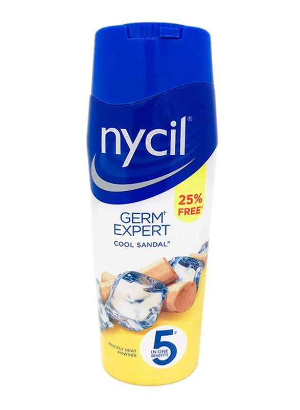 Nycil Germ Expert Sandal Prickly Heat Powder, 187.5gm