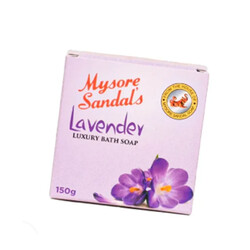 Mysore Sandal's Lavender Luxury Bath Soap - Keeps the Skin Smooth & Pimples Free - Keeps the Skin Glowing, Soft & Blemish Free - 150 gms