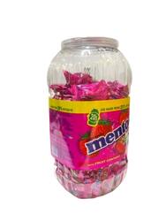 Mentos Chewy Dragees Strawberry Flavor  - With Fruit Content - Perfect for Movie Nights, Work Breaks, Parties, and More - 200 candies - 540 Total Grams