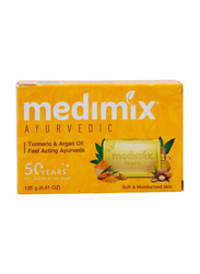 Medimix Ayurvedic Turmeric Soap with Argan Oil Yellow, 125gm