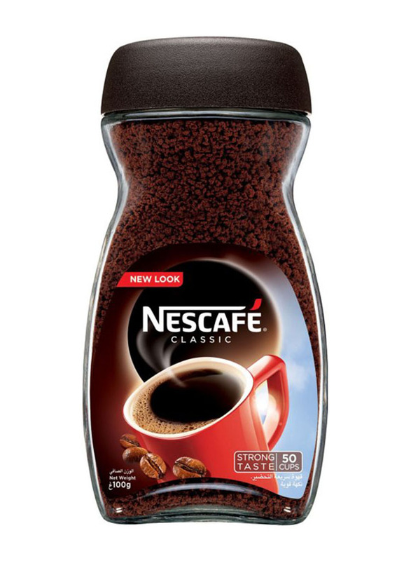 Nescafe Classic Instant Ground Coffee, 100g