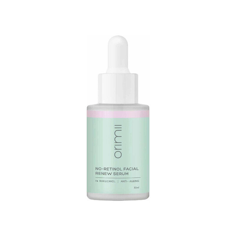 

Orimii No Retinol Facial Renew Serum 1% Bakuchiol to Fight Early Signs of Ageing Breastfeeding and Pregnancy Safe Anti-Ageing Serum 30ml