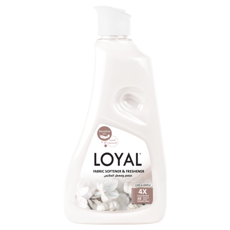 

Loyal Fabric Softener & Freshener White Care & Gentle 500 ml