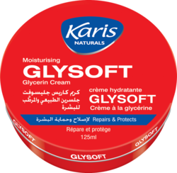 Karis Naturals Moisturising Glysoft- Glycerin Cream- Moisturizes the Deepest Driest Layers of Skin- Repairing Cracks and Protects Them for Long Hours - 125ml