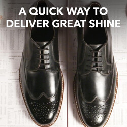 Kiwi Instant Shoe Polish - Black Leather - Easy To Use Liquid Wax Polish - Making It Look Fresher For Long - 75 ml