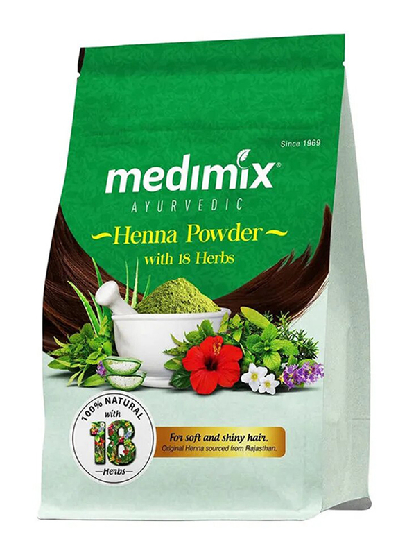 

Medimix Ayurvedic Henna Powder, 400gm, Multicolour