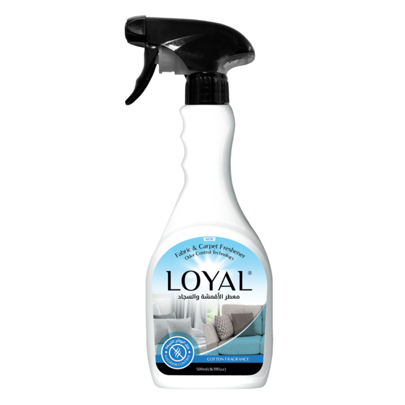 

Loyal Fabric & Carpet Freshener Cotton Fragrance 500 ml