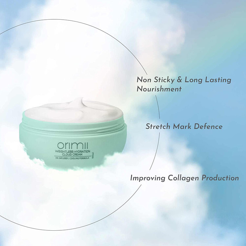 Orimii Weightless Hydration Cloud Cream Soft Cooling with Hyaluronic Acid for Summer 100ml