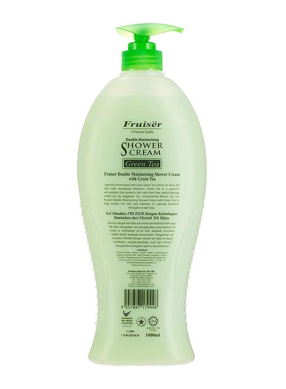 Fruiser Green Tea Shower Cream, 1000ml