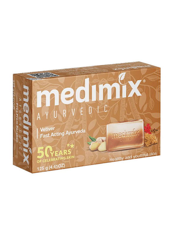 Medimix Ayurvedic Vetiver Soap, 125gm