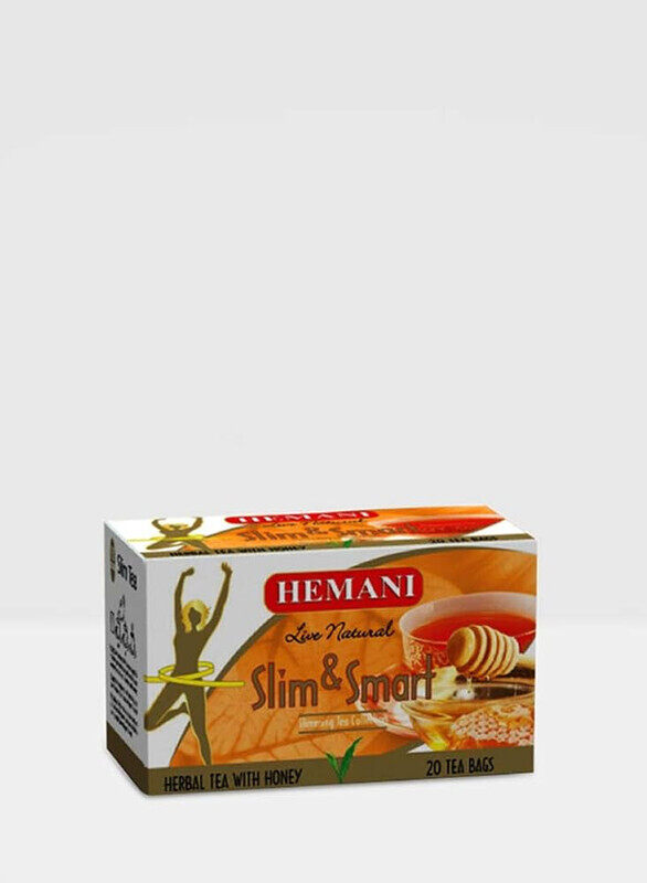 

Hemani Slim and Smart Herbal Tea with Honey - Weight Management Support - Infused with Honey - 40 g