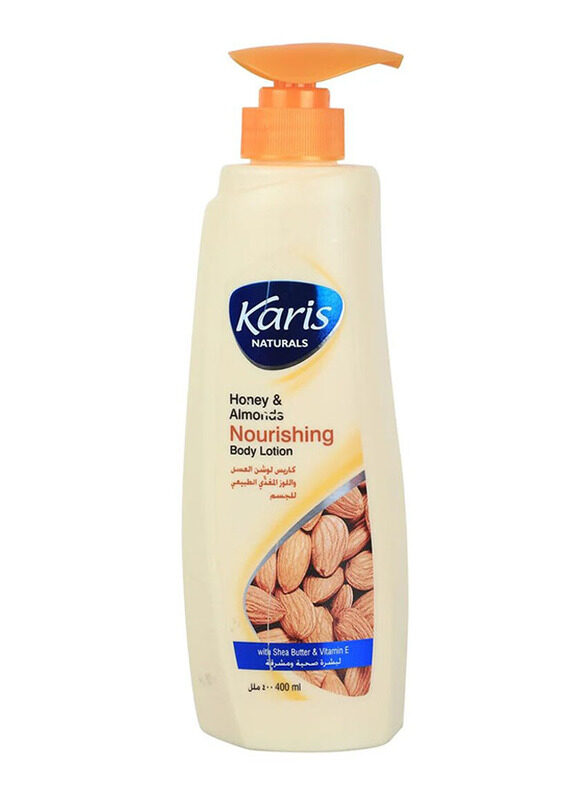 

Karis Naturals Honey & Almonds Nourishing Body Lotion, 2 x 400ml