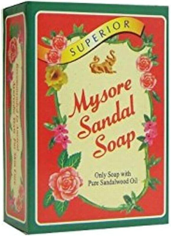 

Mysore Sandal Soap Sandal Soap - Pure Sandalwood Oil - Skin-Friendly Ingredients-75gm