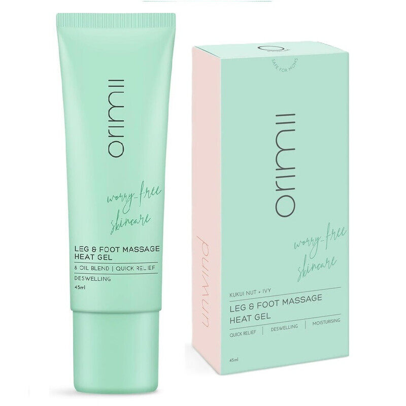 

Orimii Leg Foot Massage Heat Gel - With 8 Oil Blend - Quick Relief - 45 ml
