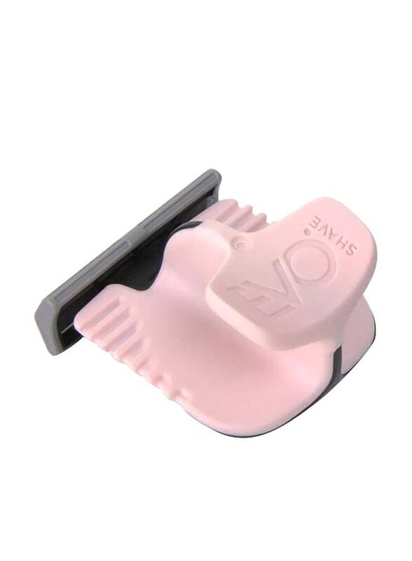 

EvoShave Shave by Touch Razor Blade, Powder Pink