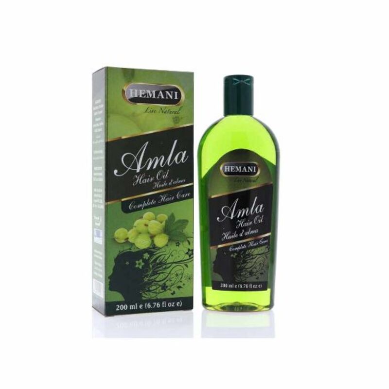 Hemani Amla Hair Oil - Complete Hair Care - Have a Cooling Effect - 200 ml