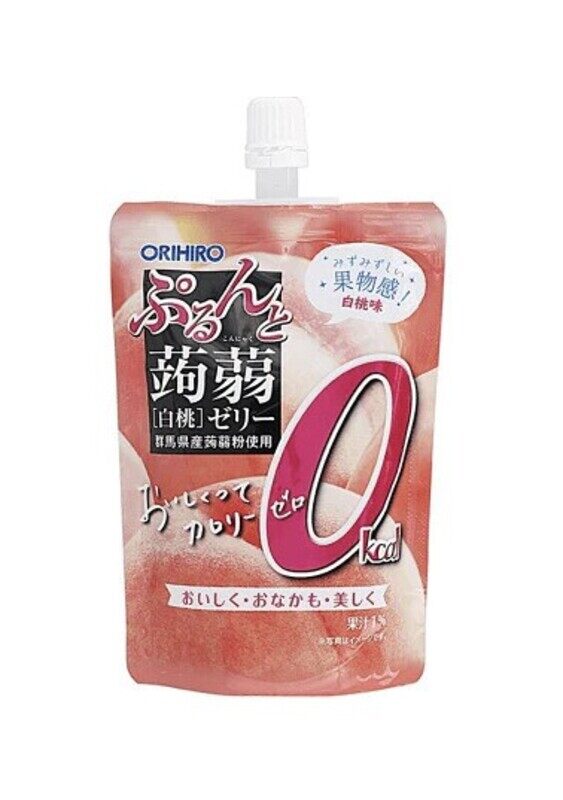 

Orihiro Konjac White Peach Jelly 130g