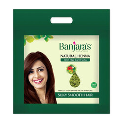 Banjara's Natural Henna With Hair Care Herbs - Silky Smooth Hair - 100 grams