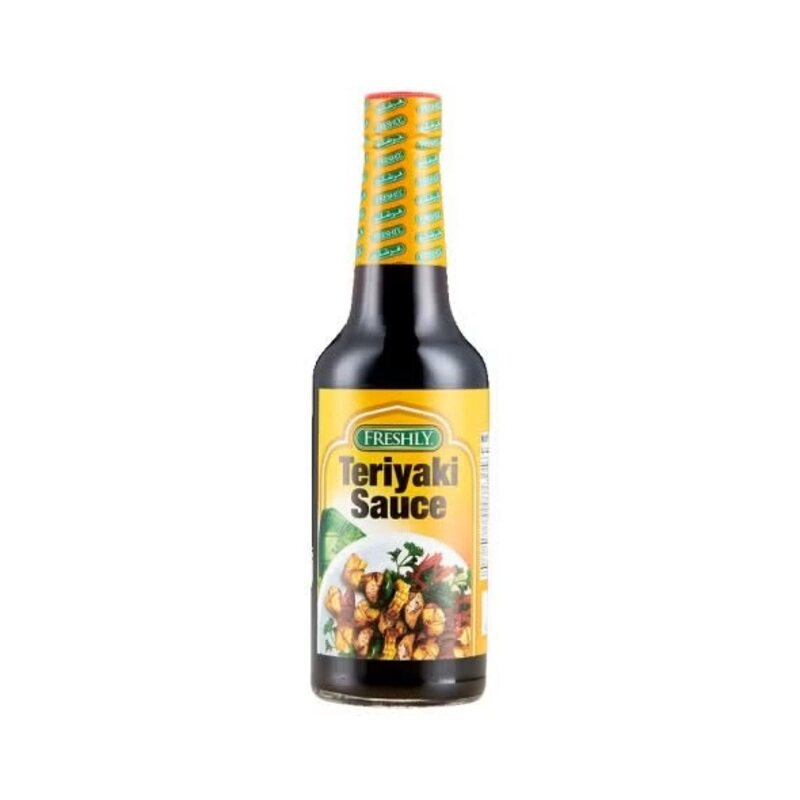 

Freshly Teriyaki Sauce - Use as A Sauce, Marinade, Noodle Dishes, Glazed Wings & Tacos - Sweet & Savory - 295 ml