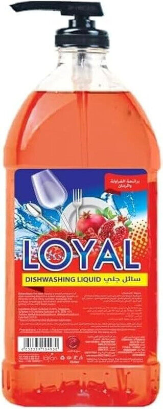 

Loyal Dishwashing Liquid Strawberry & Pomengranate Red 1000 ml