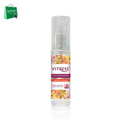 Vitress Hair Freshener Tropical Burst - Eliminates Unwanted Odors - Keeps Hair Smooth & Shiny - With Anti-Bacterial Actives - 100ml