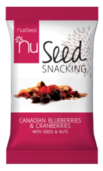 NuSeed Snacking Canadian Blueberries & Cranberries With Seed & Nuts 30g