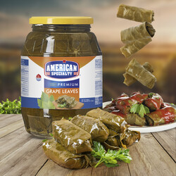 American Specialty Premium Grape Leaves - 908g