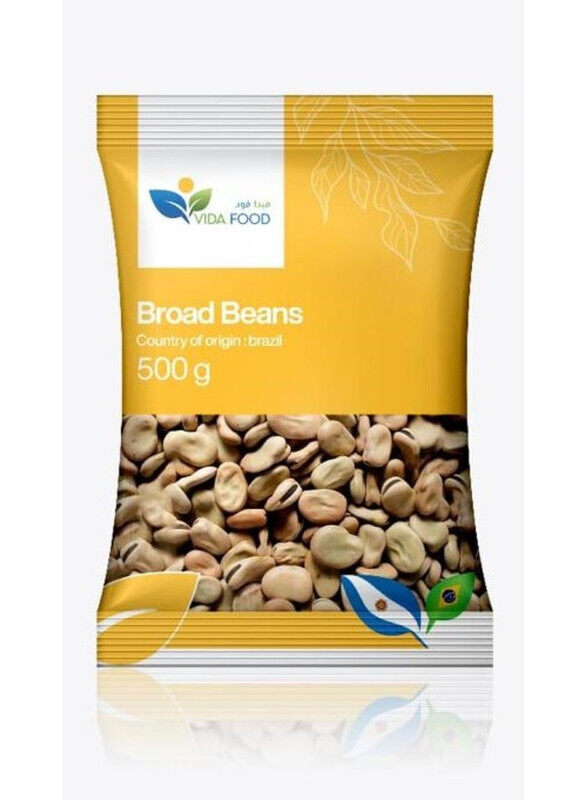 

Vida Food Faba Beans - High in Protein & Lowers Cholesterol - Reduce Tiredness & Fatigue - Refulate Blood Sugar Levels - 400 Grams