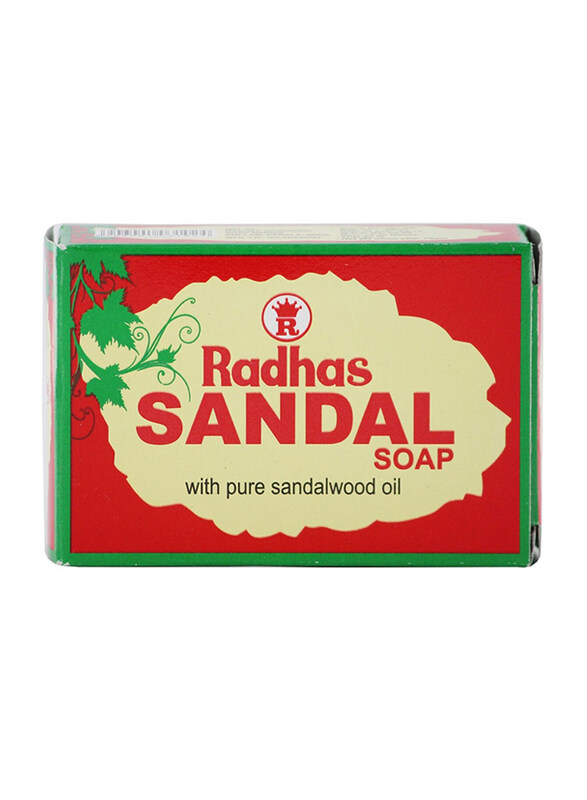 

Radhas Sandal Soap, 75gm