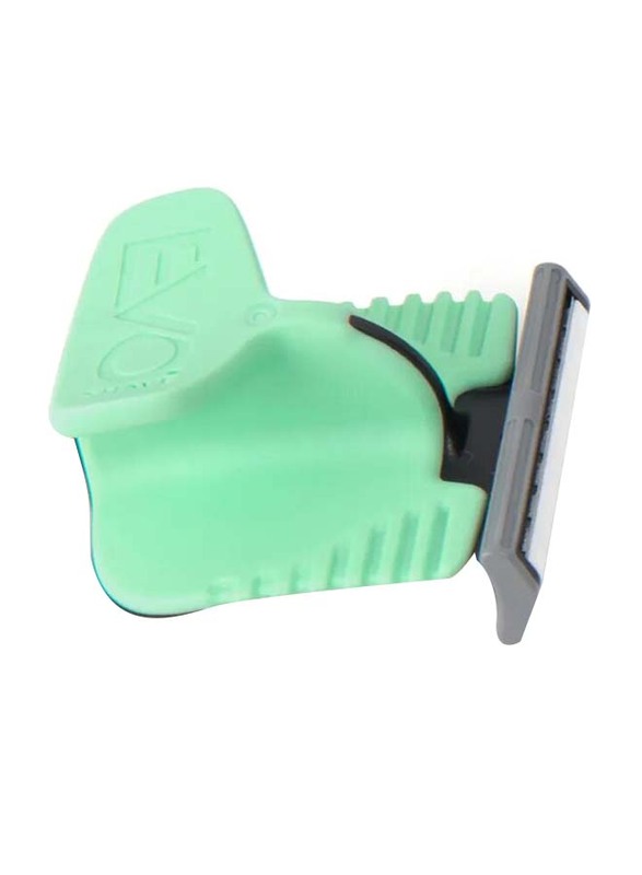 EvoShave Shave by Touch Razor Blade, Mint Green